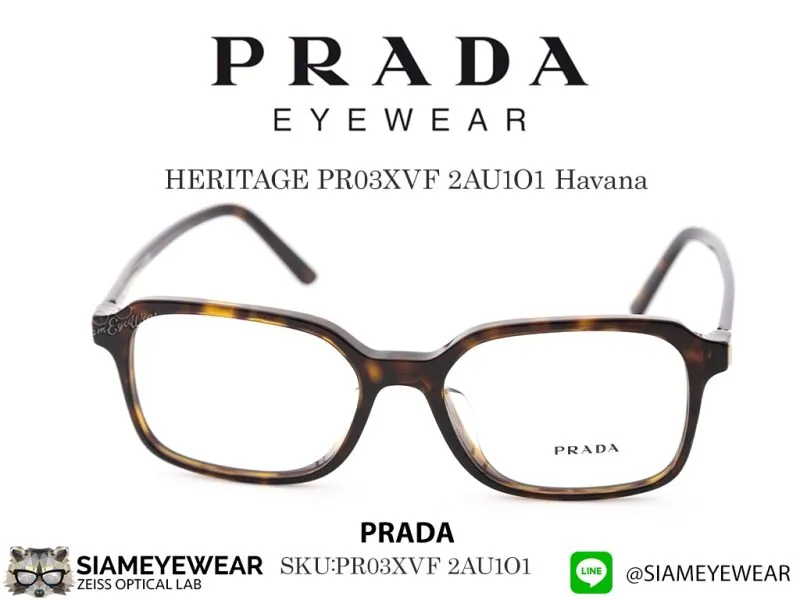 Prada HERITAGE PR03XVF 2AU1O1 Havana - 3
