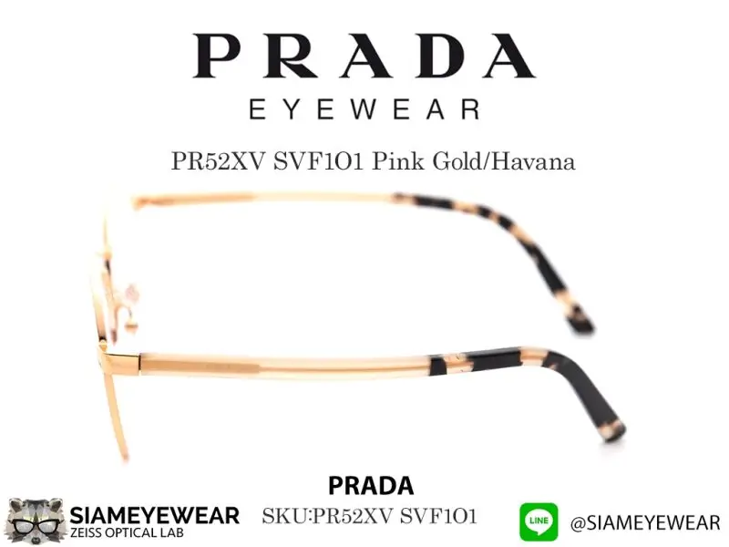Prada Optic PR52XV 1BC1O1 SILVER - 6