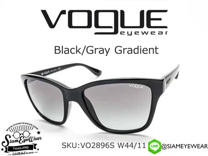 VOGUE VO2896S W44/11 Black/Gray Gradient - 2