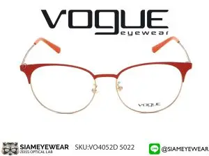 แว่น Vogue Optic VO4052D 5022 Matte Coral/Rose Gold แว่นตาแท้
