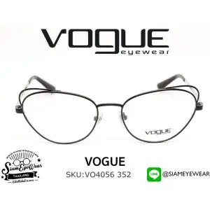 แว่น Vogue Optic VO4056 352 Black แว่นตาแท้