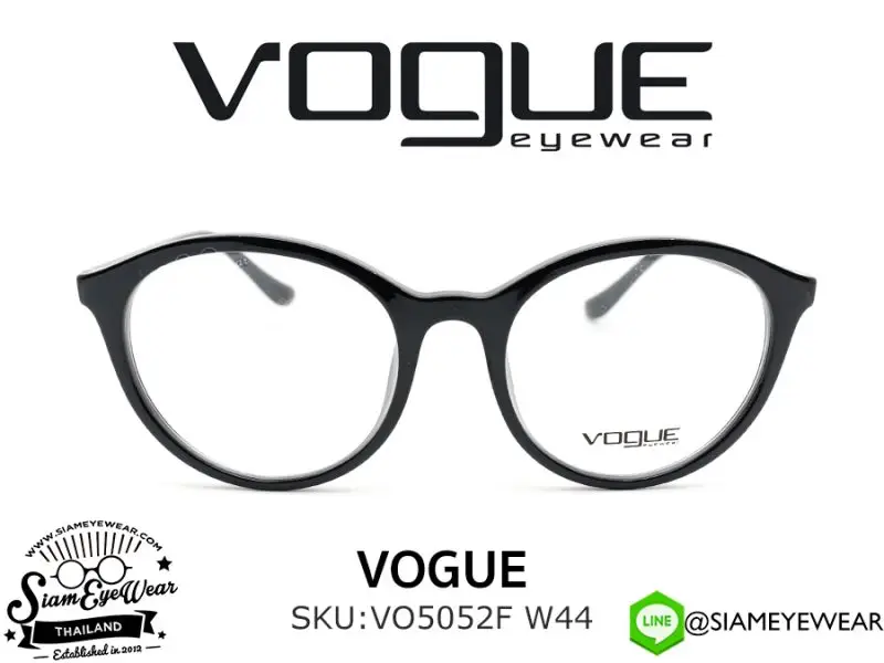 386_1763259432_2337 แว่น Vogue Optic VO5052F W44 Black แว่นตาแท้