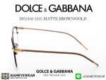 DOLCE & GABBANA Optic DG1318 1315 MATTE BROWN/GOLD - 5