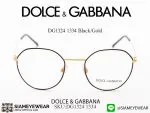 408_1763259451_7508 แว่น DOLCE & GABBANA DG1324 1334 Black/Gold แว่นตาแท้