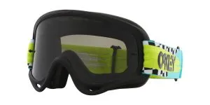 แว่นกอกเกิล Oakley Goggle O Frame MX OO7029-83 Teal Checks/Dark Grey