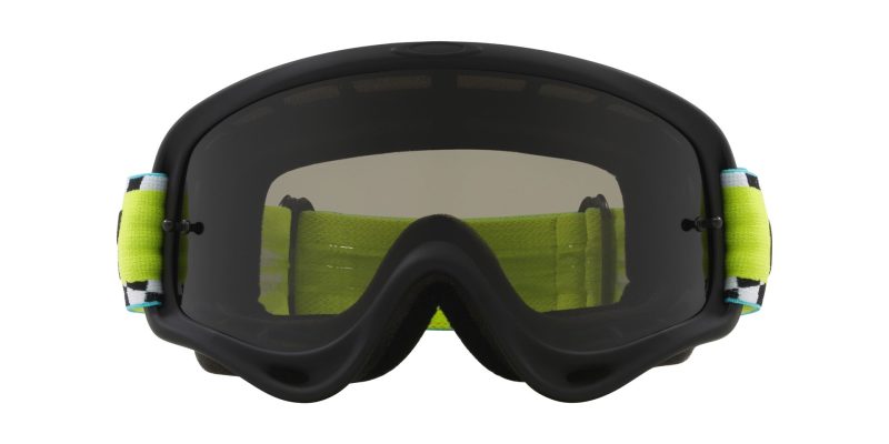 Oakley Goggle O Frame MX OO7029-83 Teal Checks/Dark Grey - 2