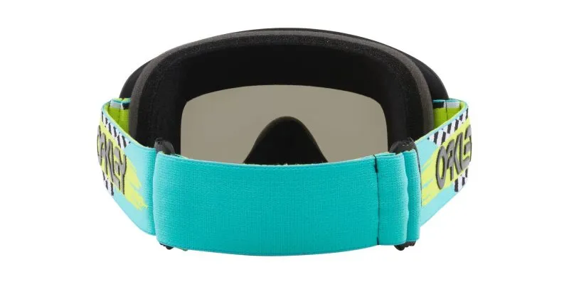 Oakley Goggle O Frame MX OO7029-83 Teal Checks/Dark Grey - 5