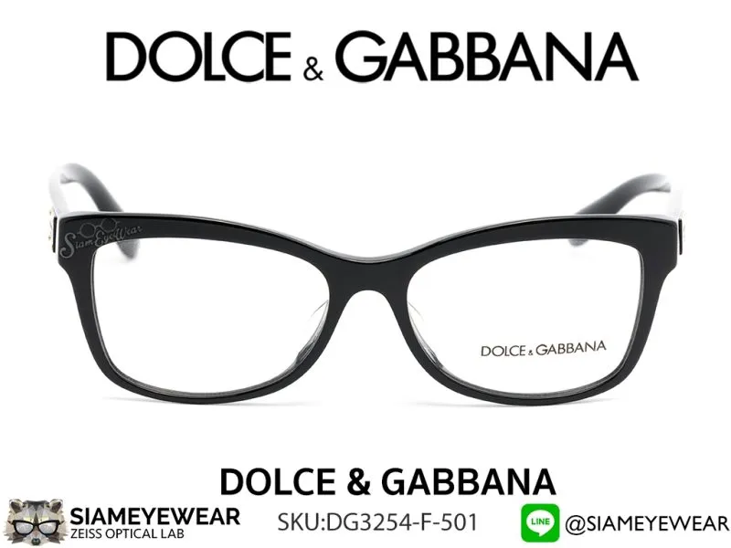 412_1763259454_9240 แว่น Dolce & Gabbana Optic DG3254F 501 Black แว่นตาแท้