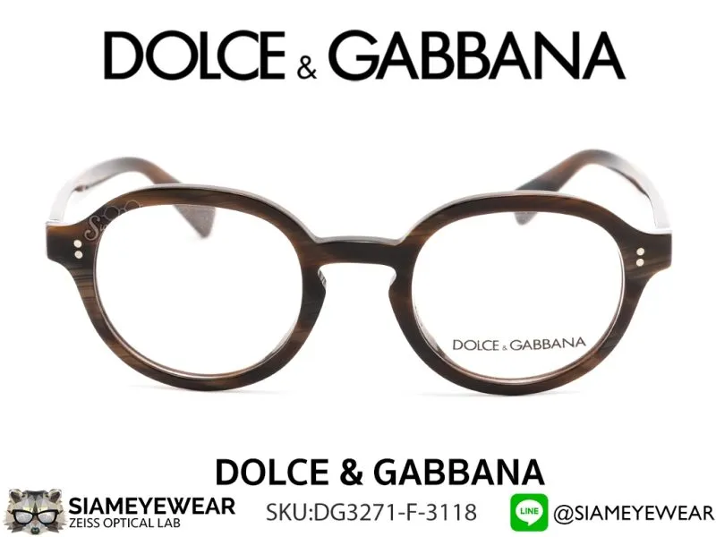 Dolce & Gabbana Optic DG3271F 3118 Striped Bordeaux - 2