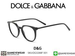 DOLCE & GABBANA DG3288F 501 BLACK
