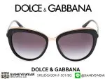 418_1763259456_3901 แว่น DOLCE & GABBANA DG4304F 501/8G Polish Black Gold on Top แว่นตาแท้