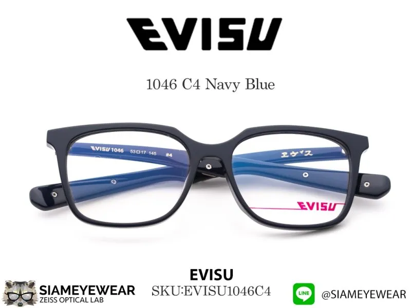 420_1763222099_4016 แว่น EVISU 1046 C4 Optic Navy Blue แว่นตาแท้