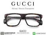 424_1763222100_3629 แว่น Gucci GG0527O 002 Havana / Havana Transparent แว่นตาแท้