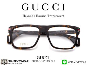 Gucci GG0527O 002 Havana / Havana Transparent