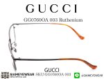 Gucci GG0760OA 003 Metal Ruthenium