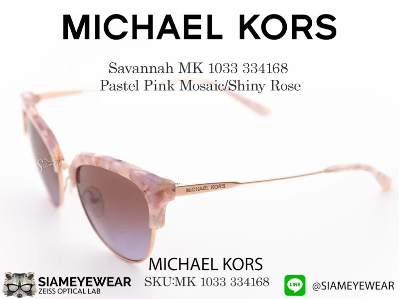 MICHAEL KORS Savannah MK 1033 334168 Pastel Pink Mosaic/Shiny Rose - 4