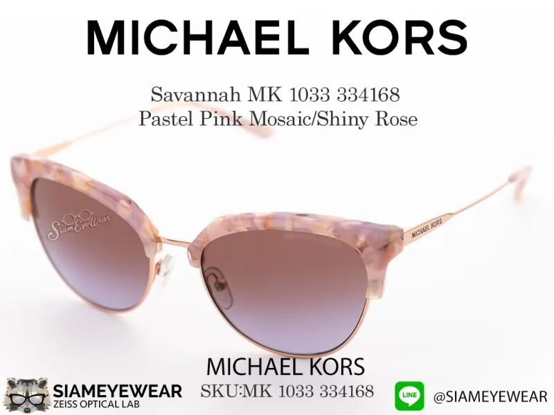 MICHAEL KORS Savannah MK 1033 334168 Pastel Pink Mosaic/Shiny Rose - 3