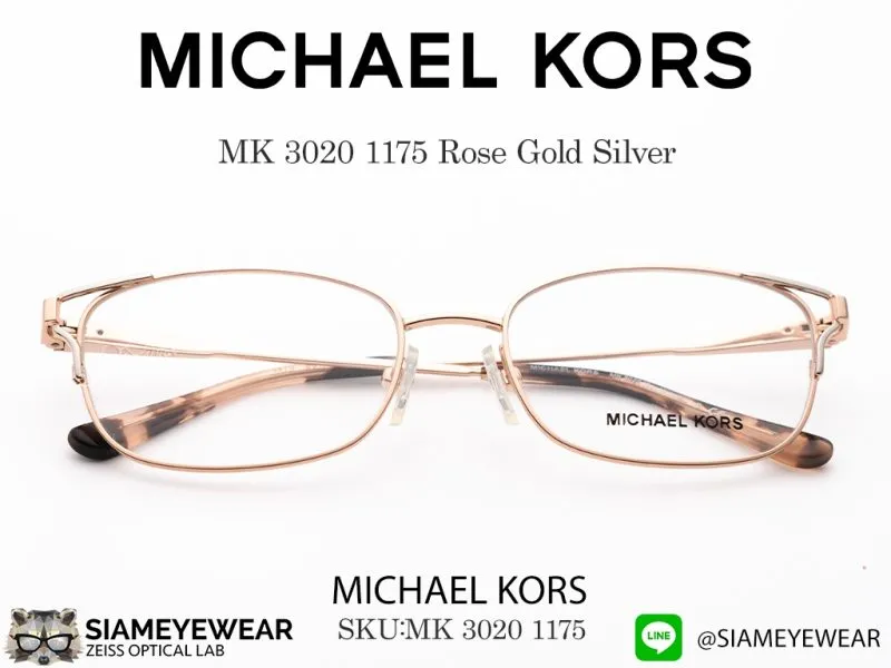 MICHAEL KORS MK 3020 1175 Rose Gold Silver - 2