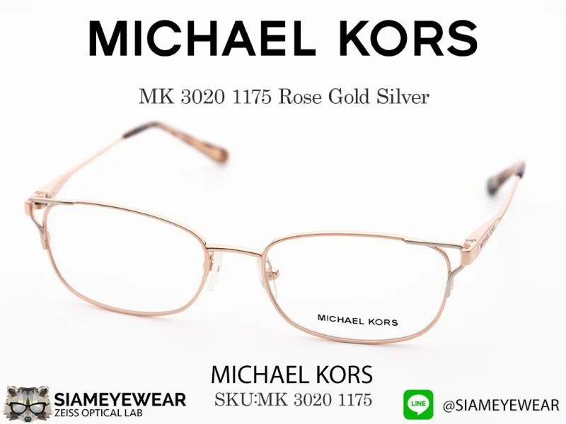 MICHAEL KORS MK 3020 1175 Rose Gold Silver - 3