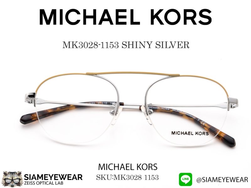 434_1763222104_2678 MICHAEL KORS Casablanca MK3028 1153 SHINY SILVER
