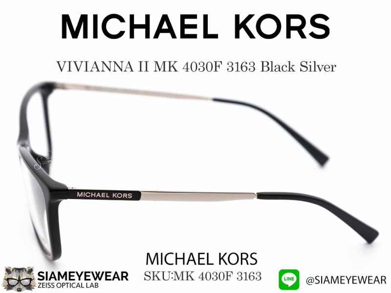 MICHAEL KORS VIVIANNA II MK 4030F 3163 Black Silver - 4