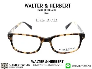 แว่น Walter&Herbert Optic Britten A Col.1 แว่นตาแท้