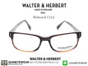แว่น Walter&Herbert Optic Britten A Col.2 แว่นตาแท้