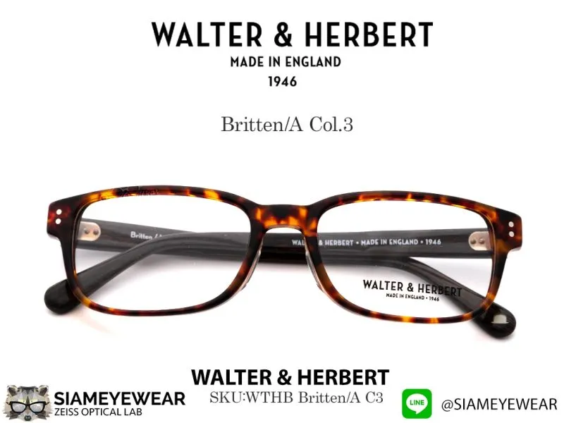 Walter&Herbert Optic Britten A Col.3 Black Havana - 5
