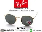 457_1763259494_6783 Rayban RB3447 001/58 ROUND METAL Polarized - 2