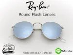 แว่นกันแดด Rayban RB3447 019/30 ROUND METAL แว่น Rayban แท้
