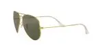 Rayban RB3025 001/58 Aviator Gold/G15 polarized - 2