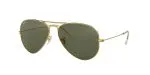 Rayban RB3025 001/58 Aviator Gold/G15 polarized - 5