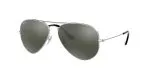 Rayban RB3025 W3277 Aviator Silver/Grey mirror - 2