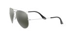 Rayban RB3025 W3277 Aviator Silver/Grey mirror - 3