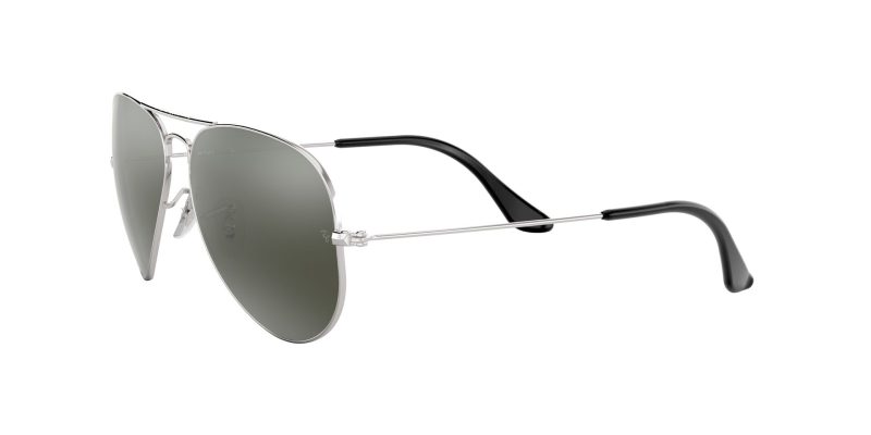 Rayban RB3025 W3277 Aviator Silver/Grey mirror - 3