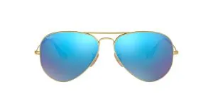 แว่นกันแดด Rayban RB3025 112/17 Aviator Gold/Blue Flash แว่น Rayban แท้