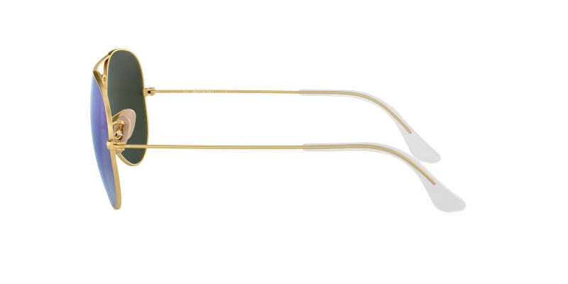 Rayban RB3025 112/17 Aviator Gold/Blue Flash - 4
