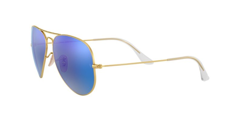 Rayban RB3025 112/17 Aviator Gold/Blue Flash - 3
