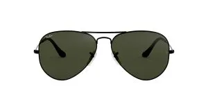 แว่นกันแดด Rayban RB3025 L2823 Aviator Black/G15 แว่น Rayban แท้