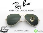 Rayban RB3025 L0205 Aviator Gold/G15 - 3