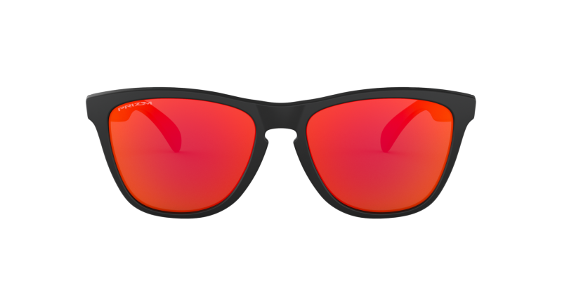 Oakley Frogskins OO9245-63 Matte Black/Prizm Ruby