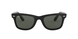 แว่นกันแดด Rayban Wayfarer RB2140F 901/58 52mm Black/G15 polarized แว่น Rayban แท้