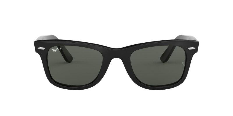 Rayban Wayfarer RB2140F 901/58 52mm Black/G15 polarized