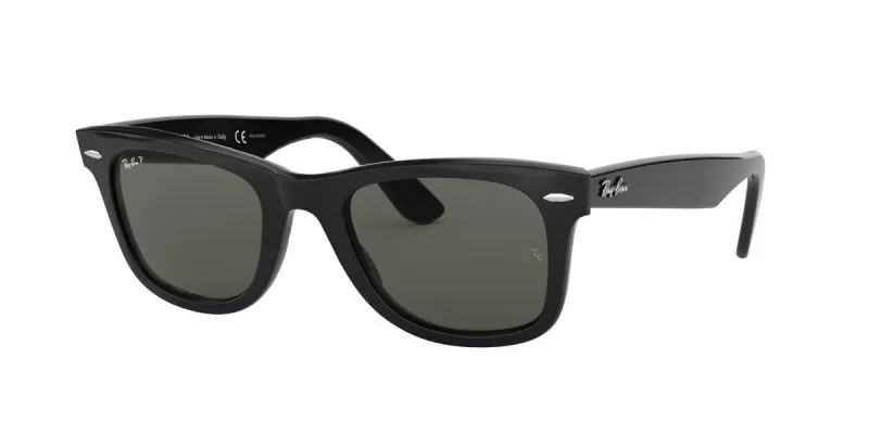 Rayban Wayfarer RB2140F 901/58 54mm Black/G15 polarized - 2