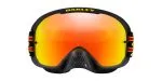 Oakley Goggle Troy Lee design O Frame Pro 2.0 MX OO7115-50 Black Bubbles/Fire Iridium - 2