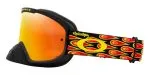 Oakley Goggle Troy Lee design O Frame Pro 2.0 MX OO7115-50 Black Bubbles/Fire Iridium - 3