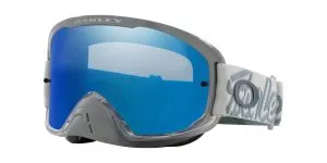 แว่นกอกเกิล Oakley Goggle Troy Lee design O Frame Pro 2.0 MX OO7115-51 Tactical Grey/Black Ice Iridium