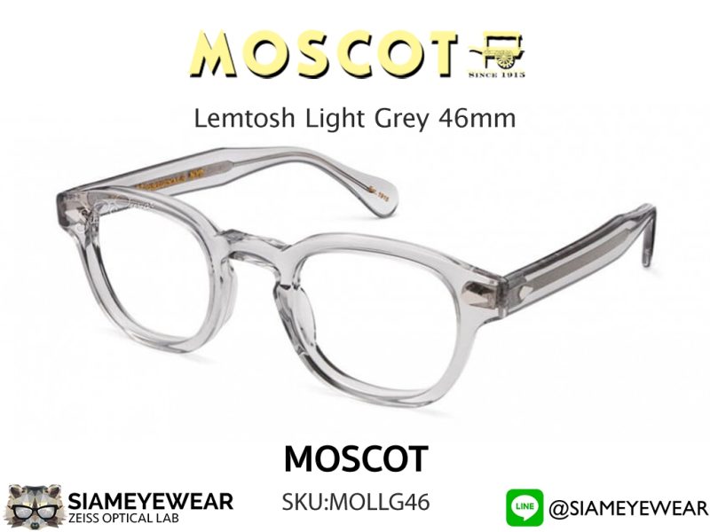 Moscot Lemtosh 46 Light Grey - 2