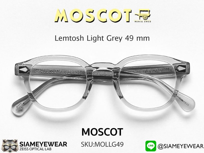 Moscot Lemtosh 49 Light Grey - 2
