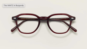 Moscot Vantz 50 Burgendy
